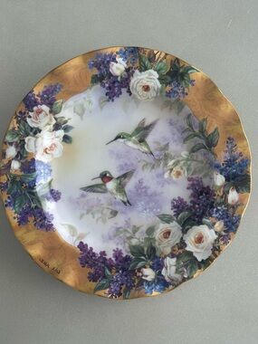 Lena Liu Crown Jewels from the Delicate Treasures collection collector plate